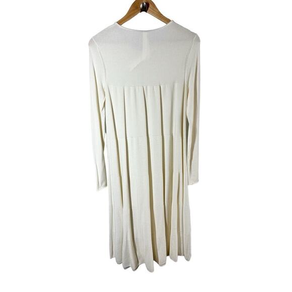 Merlette Addison Lightweight Long Sleeve Sweater Dress Size Small Cream - Picture 2 of 10